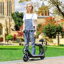 3-Speed Adjustable Up to 11 MPH Neon Lights 12.43-Mile Range Electric Scooter for Kids Ages 4-10 Electric Scooter with Seat for Kids