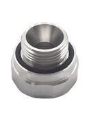 Thread Size Oil Drain Valve Adapter Silver A-211 27mm-2.0