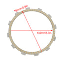 Clutch Friction Plate Kit fit for Suzuki 21441-31J00 DL1050 V-Strom 1050 20-24