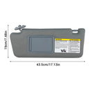 Gray Left Side Sun Visor 74320-04181-B1 For Toyota Tacoma 2005-2015