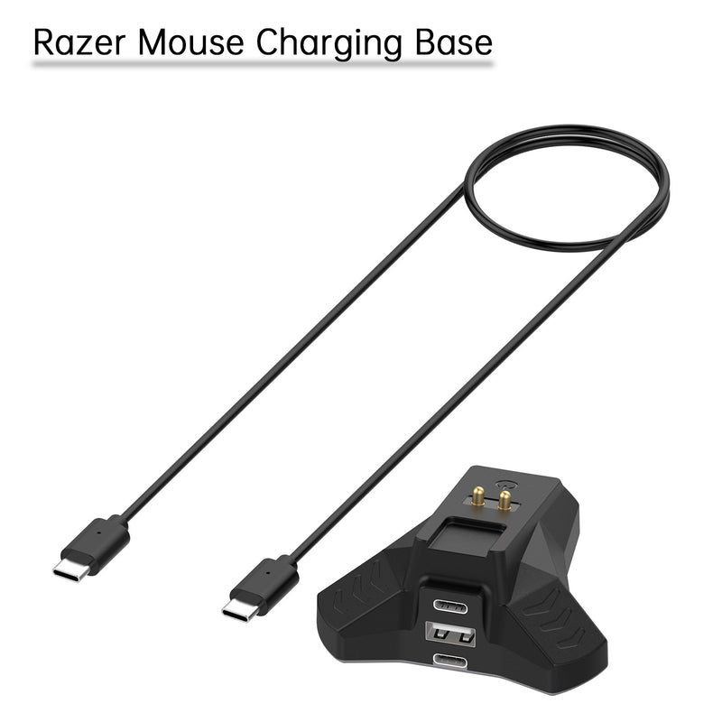 Wireless Mouse Charging Base Dock Charger for Logitech G903 GPW 3/4 Razer V2pro