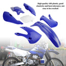 Injection ABS Plastic Bodywork Fairing Kit for kawasaki klx110 klx65 RM65 DRZ110 Blue