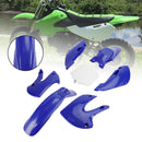 Injection ABS Plastic Bodywork Fairing Kit for kawasaki klx110 klx65 RM65 DRZ110 Blue