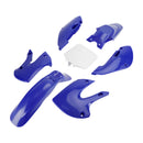 Injection ABS Plastic Bodywork Fairing Kit for kawasaki klx110 klx65 RM65 DRZ110 Blue