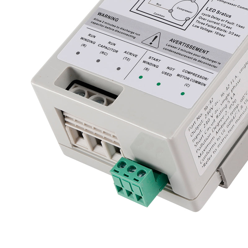 AC Soft Starter Reverse Motor Protection  (16-32A + Install Kit)
