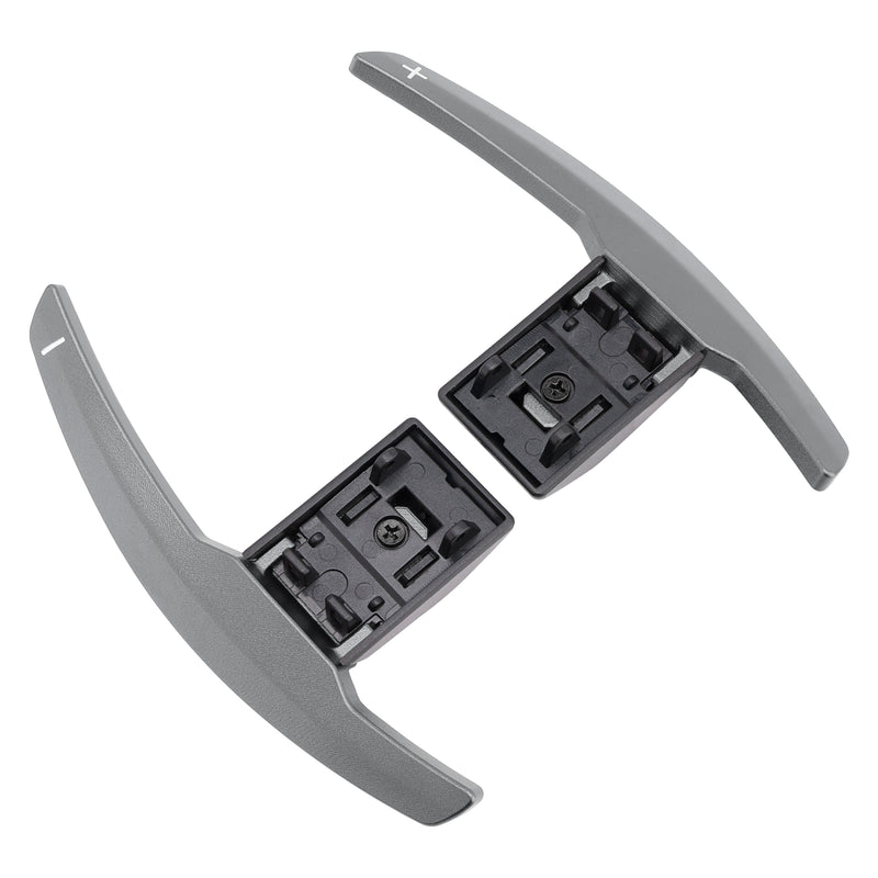 Paddle Shifter Extension For BMW F Series F30 F31 F32 F10 X3 X5 Aluminium Grey