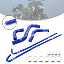 Silicone Radiator coolant Hose kit For Kawasaki Z900 2017-2024