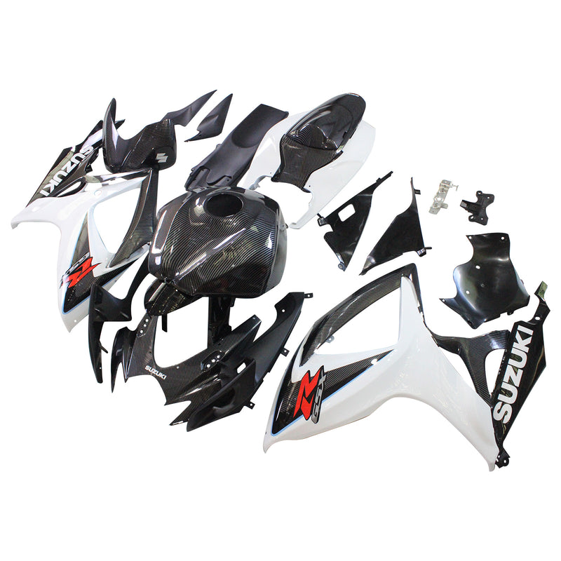 Amotopart Suzuki GSXR 600/750 2006-2007 K6 Fairing Kit Bodywork Plastic ABS