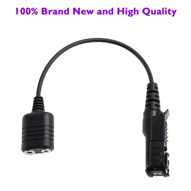 K Interface Headset Port Converter Cable for MTP3200 MTP3250 XPR 3300 XIR P6608