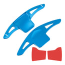 Steering Wheel Paddle Shifter Extension For Ford Explorer 13-19 Aluminium Blue