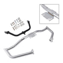 Kit Crash Bar Engine Bumper & Fairing Bracket Chrome Fits For Glide Flht Flhx