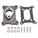 2044 One Natural Aluminum Performance Carburetor Adapter 2044