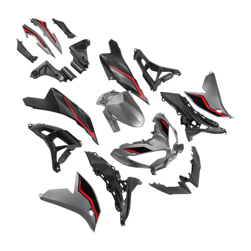 Injection ABS Bodywork Fairing Kit For Kawasaki VERSYS 650 KLE 2022-2024 04#