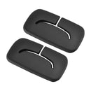 2X Rear Black Seat Belt Bezel 1AP31DX9AA For Jeep Wrangler JK 2011-2018