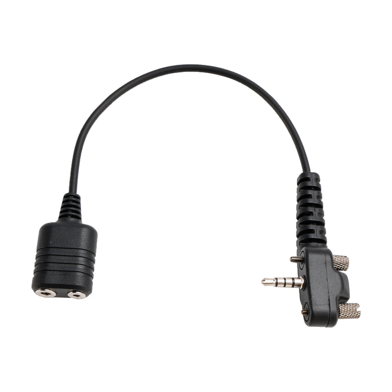 K Interface Headset Port Converter Cable for Vertex VX-228 VX-230 VX-231 VX-298