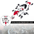 ABS Plastic Injection Molding Fairing Fit for Honda CB 650 R CB650R 2021-2023 08#