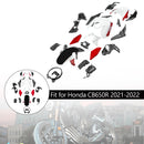 ABS Plastic Injection Molding Fairing Fit for Honda CB 650 R CB650R 2021-2023 08#