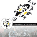 ABS Plastic Injection Molding Fairing Fit for Honda CB 650 R CB650R 2021-2023 08#