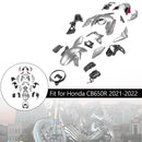 ABS Plastic Injection Molding Fairing Fit for Honda CB 650 R CB650R 2021-2023 08#