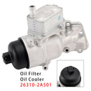 For KIA Ceed Engine Oil Filter Housing Oil Cooler 26320-3F100 26330-3C300