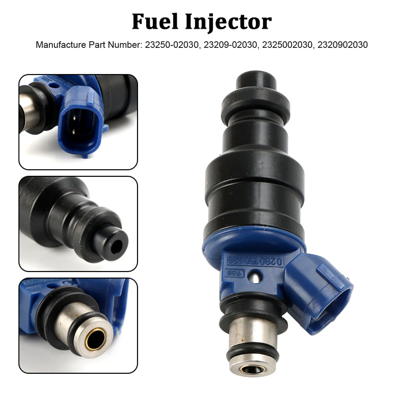 1PCS Fuel Injector 23250-02030 Fit Toyota Carina 1992-1997 23209-02030