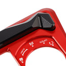 Aluminum Key Cylinder Cover Red For Honda PCX125 PCX160 2021-2024