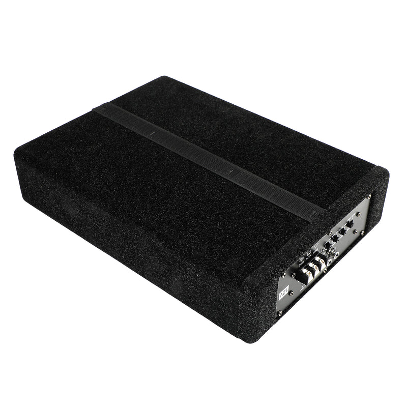 8" Car Subwoofer Under-Seat 800W Amplifier Speaker Audio Sub Woofer Slim Box AU