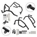 2021-2025 Yamaha Tracer 7 Upper Lower Kit Engine Guard Frame Crash Bar Black