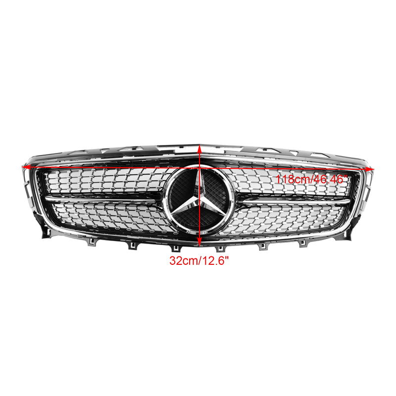 Front Grill Grille Fit Mercedes-Benz W218 CLS-Class ClS350/500/550 2011-2014