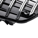 Chrome Front Upper Lower Grille Fit Mercedes SLK-Class R172 SLK55 2011-2016