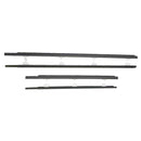 4PCS Window Sweep Weatherstrips For Nissan Sunny B13 1991-1994