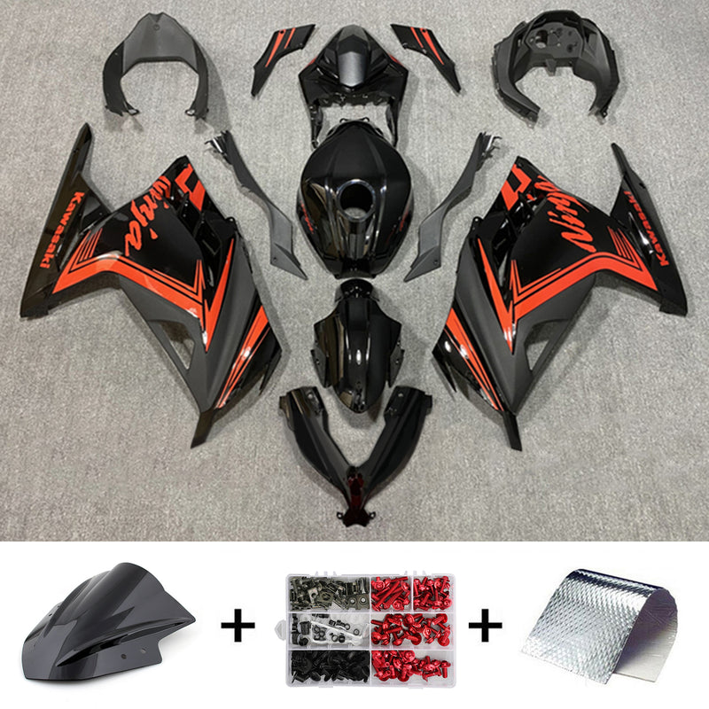 Amotopart Kawasaki EX300/Ninja300 2013-2017 Fairing Kit Bodywork Plastic ABS