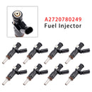 8Pcs Fuel Injector For Mercedes-Benz E350 R350 S400 C280 C300 3.5L A2720780249