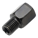 MOTORCYCLE MIRROR ADAPTORS 10MM LEFT HAND FEMALE TO 10MM RIGHT HAND MALE THREAD