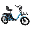 Electric Tricycle E-Trike with IPX7 Display 18*3.0 48V 13AH 350W (peak 525W)