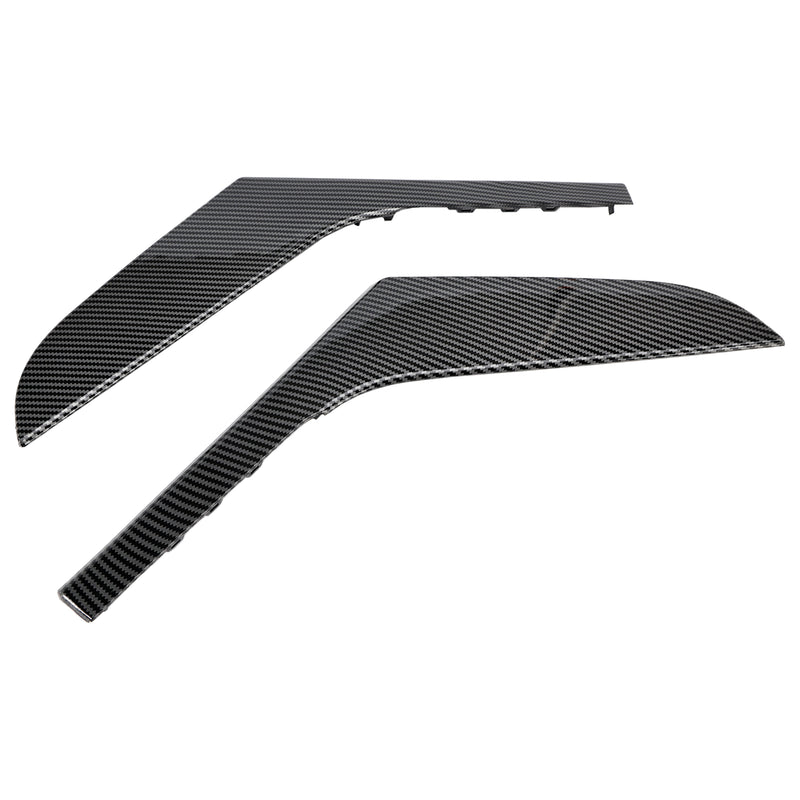 2pcs Left & Right Inner Door Handle Trim Cover For VW Golf 6 MK6 2009-2013