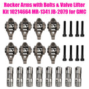 Rocker Arms with Bolts & Valve Lifter Kit 10214664 MR-1341 JB-2079 for GMC
