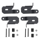 2 Pack 7318 A-Pillar Black Light Mount Brackets For Jeep Wrangler Jl 2018-2019