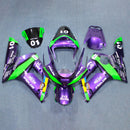 Injection Fairing Kit Bodywork Plastic ABS fit For Kawasaki ZX6R 636 2003-2004
