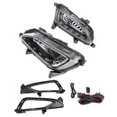 LED Fog Lights Front Bumper Lamps with DRL For 2016-2018 Hyundai Tucson