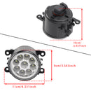 9 LED Daytime Running Fog Lights For Nissan Frontier 2005-2019 84501AJ00A