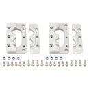 2Pack Aluminum Fire Wall Pass Through Raw Bracket For Holley Terminator x Max