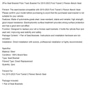 2Pcs Seat Bracket Floor Track Bracket For 2015-2023 Ford Transit 2 Person Bench Seat