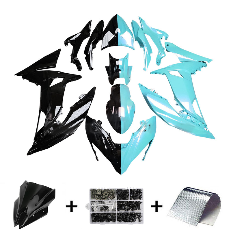 Injection Fairing Kit Bodywork Plastic ABS fit For Kawasaki ER-6F Ninja650R 2017-2019