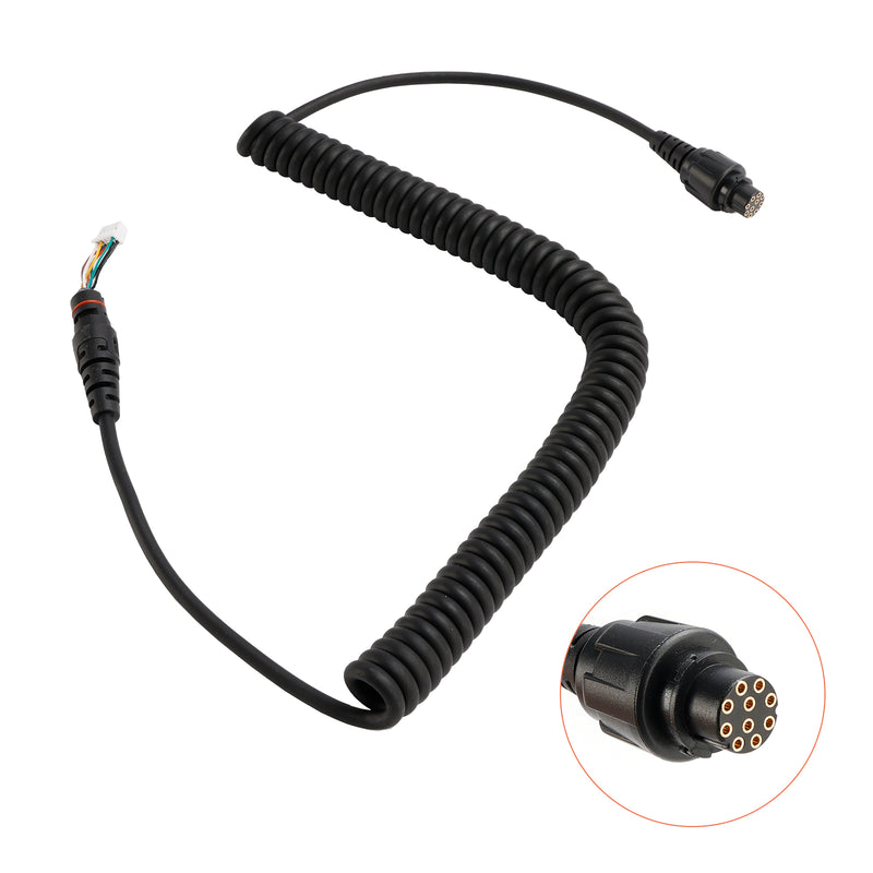 SM19A1 Button Talk Microphone Cord Hand Microphone Cable For MD780 MD650 RD980
