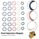 6PCS Fuel Injectors Seal O-Ring Kit Fit Caterpillar C7 Fit CAT C7 External