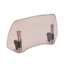 Universal Adjustable Windshield Clip On Wind Screen Deflector Extension Spoiler