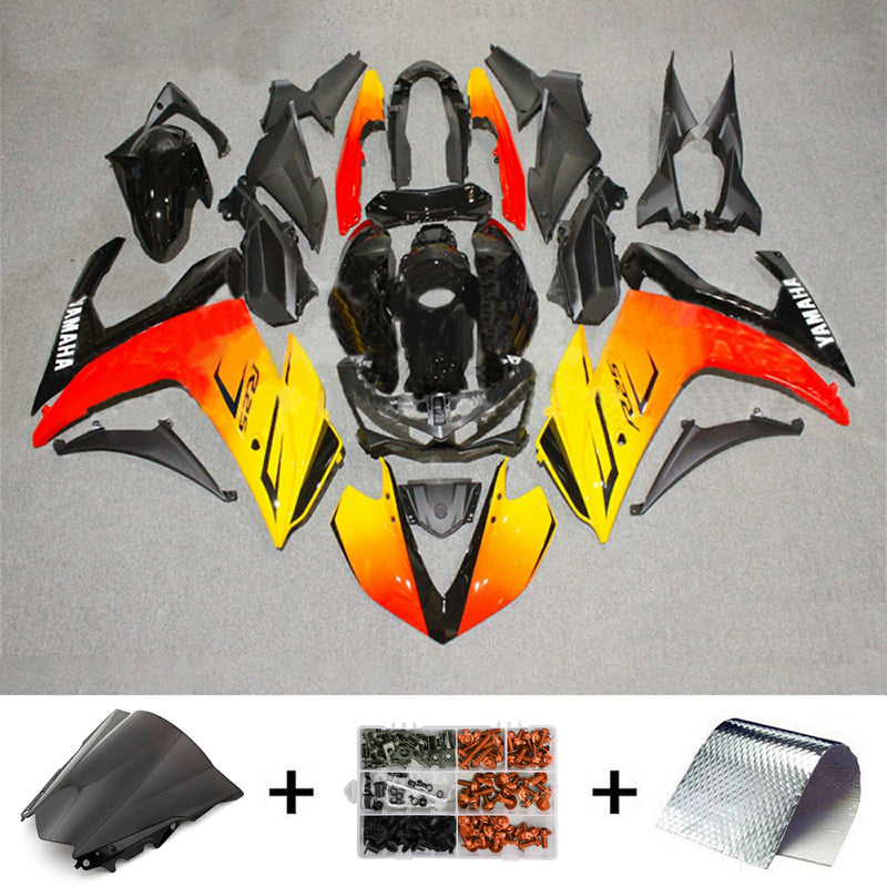 Amotopart Yamaha YZF-R3 2014-2018 R25 2015-2017 Fairing Kit Bodywork ABS