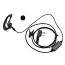 K-031 Pressure Wire Earhook Headset For TK-208 TH-D7 RPU416A KG-UVD1 TG-K4AT