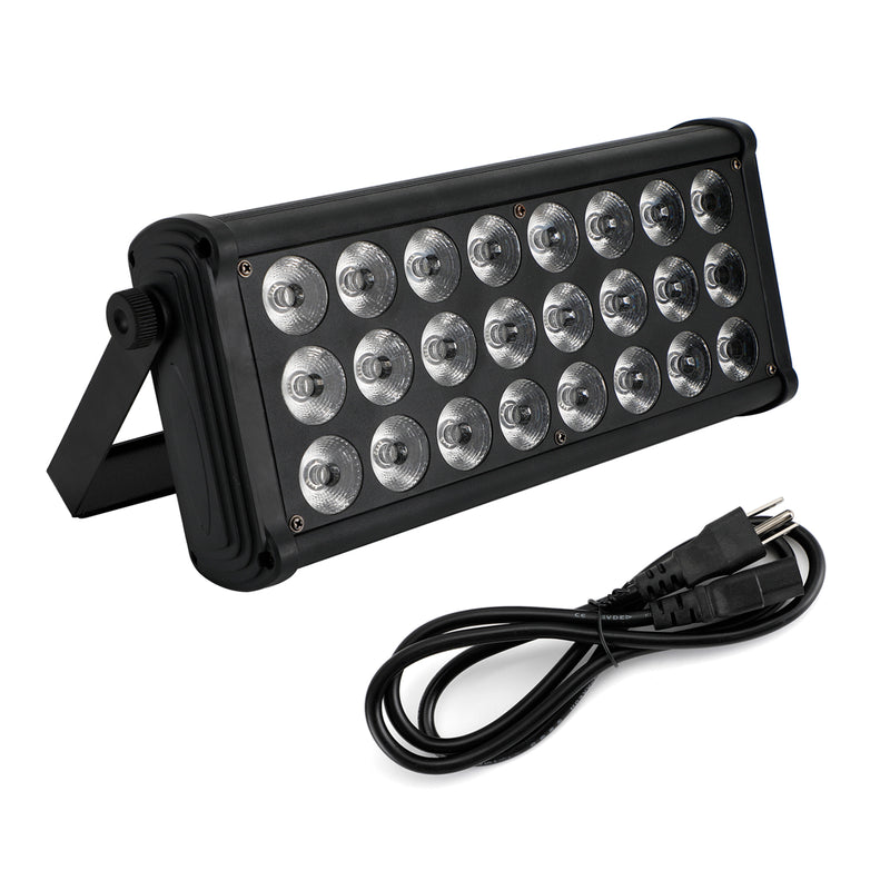 24 LED Wall Wash Stage Light RGBW Strobe DMX512 Party Disco Show Effect Lighting